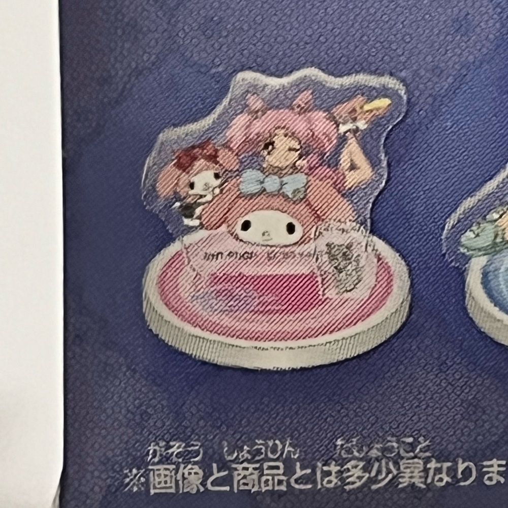 2023 Sailor Moon x Sanrio Small Acrylic Stand - Chibiusa and Diana x My Melody - Picture 3 of 6